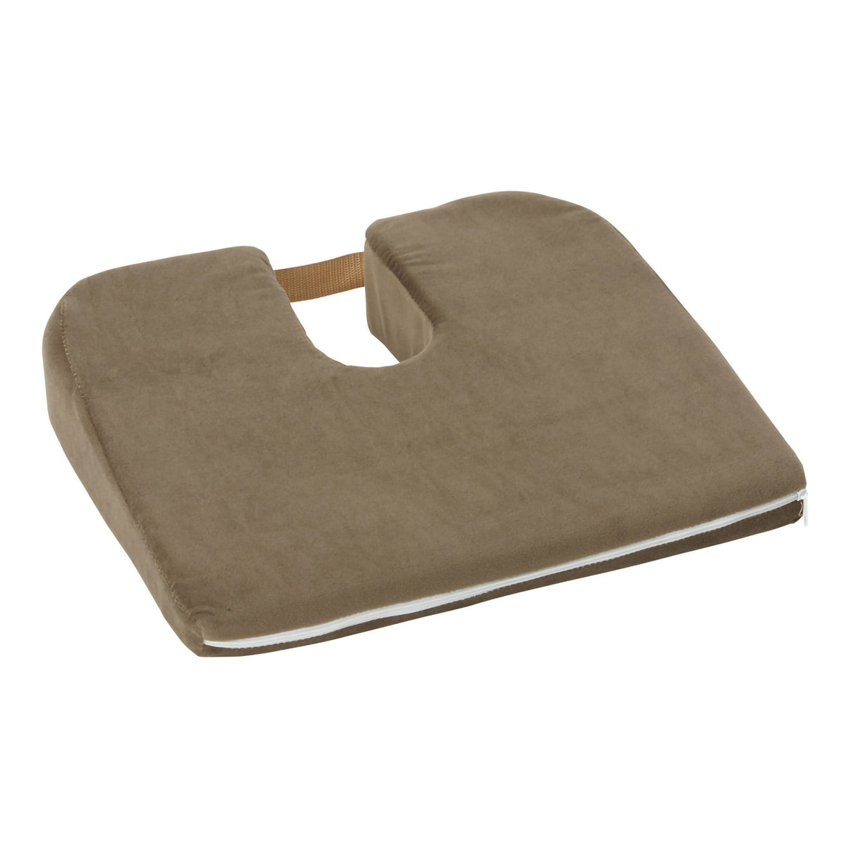 Coccyx Relief Seat Cushion DMI Sloping 15 W X 14 L X 3 to 1-1/2 D Inch Foam - BeHope