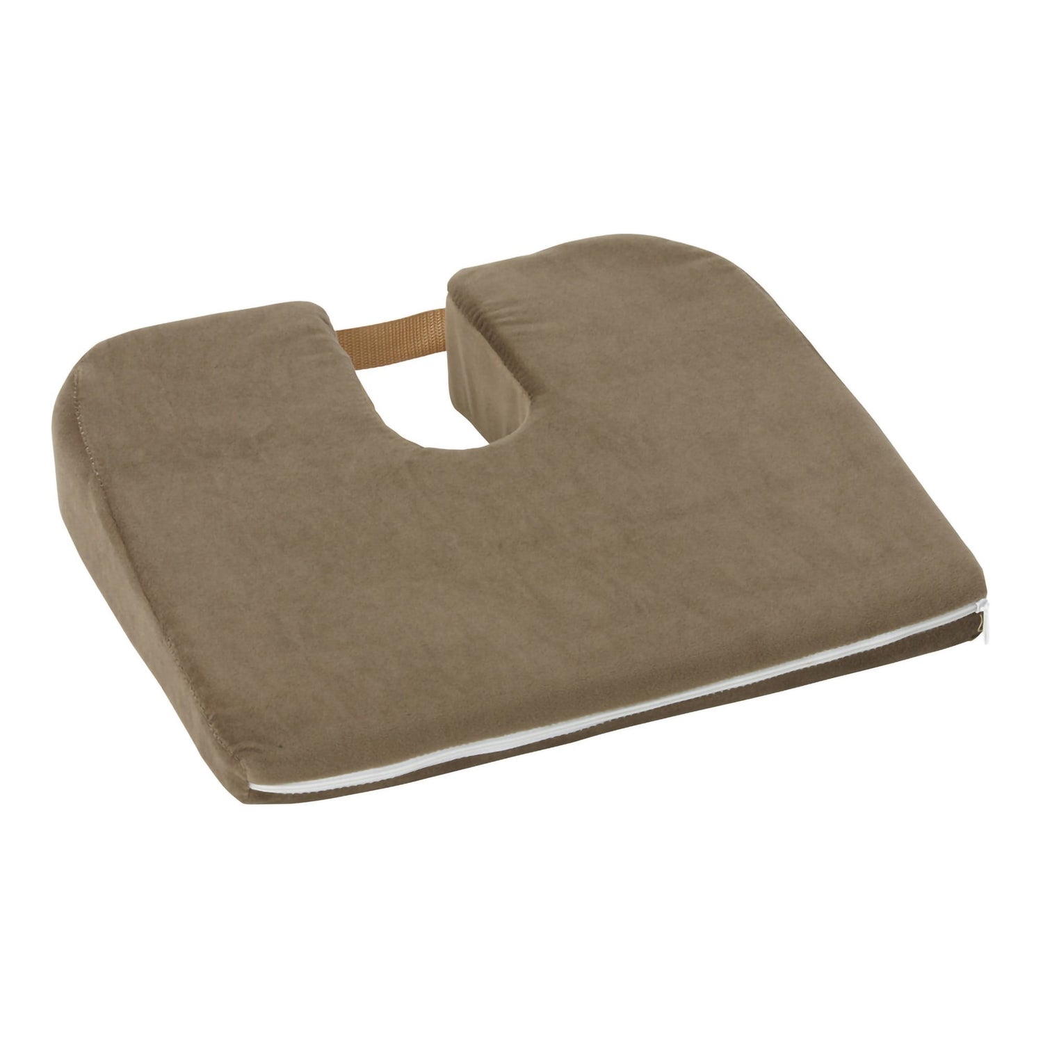 Coccyx Relief Seat Cushion DMI Sloping 15 W X 14 L X 3 to 1-1/2 D Inch Foam - BeHope