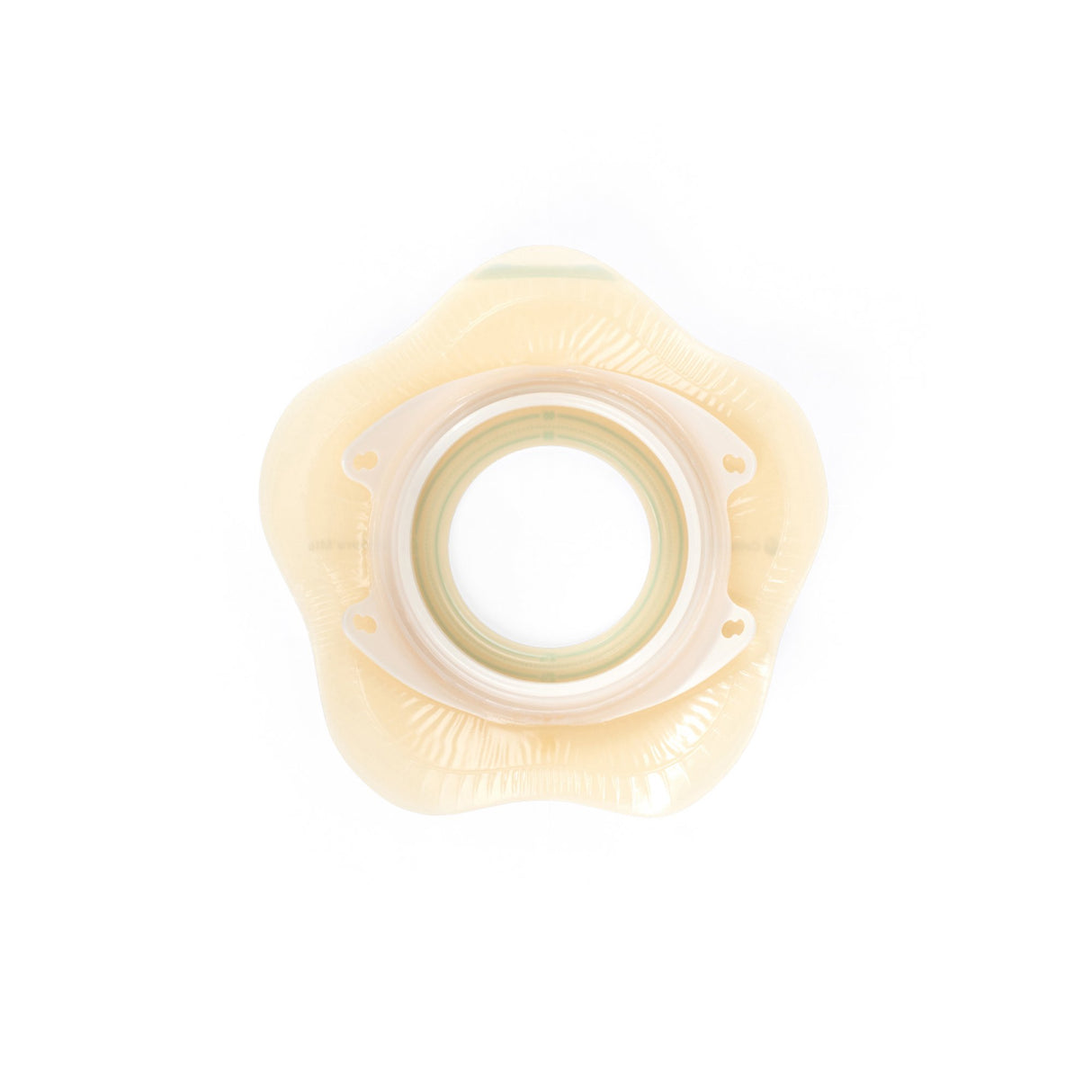 Ostomy Barrier SenSura® Mio Convex Flip Precut, Extended Wear Elastic Adhesive 70 mm Flange Yellow Code System 2 Inch Opening - BeHope