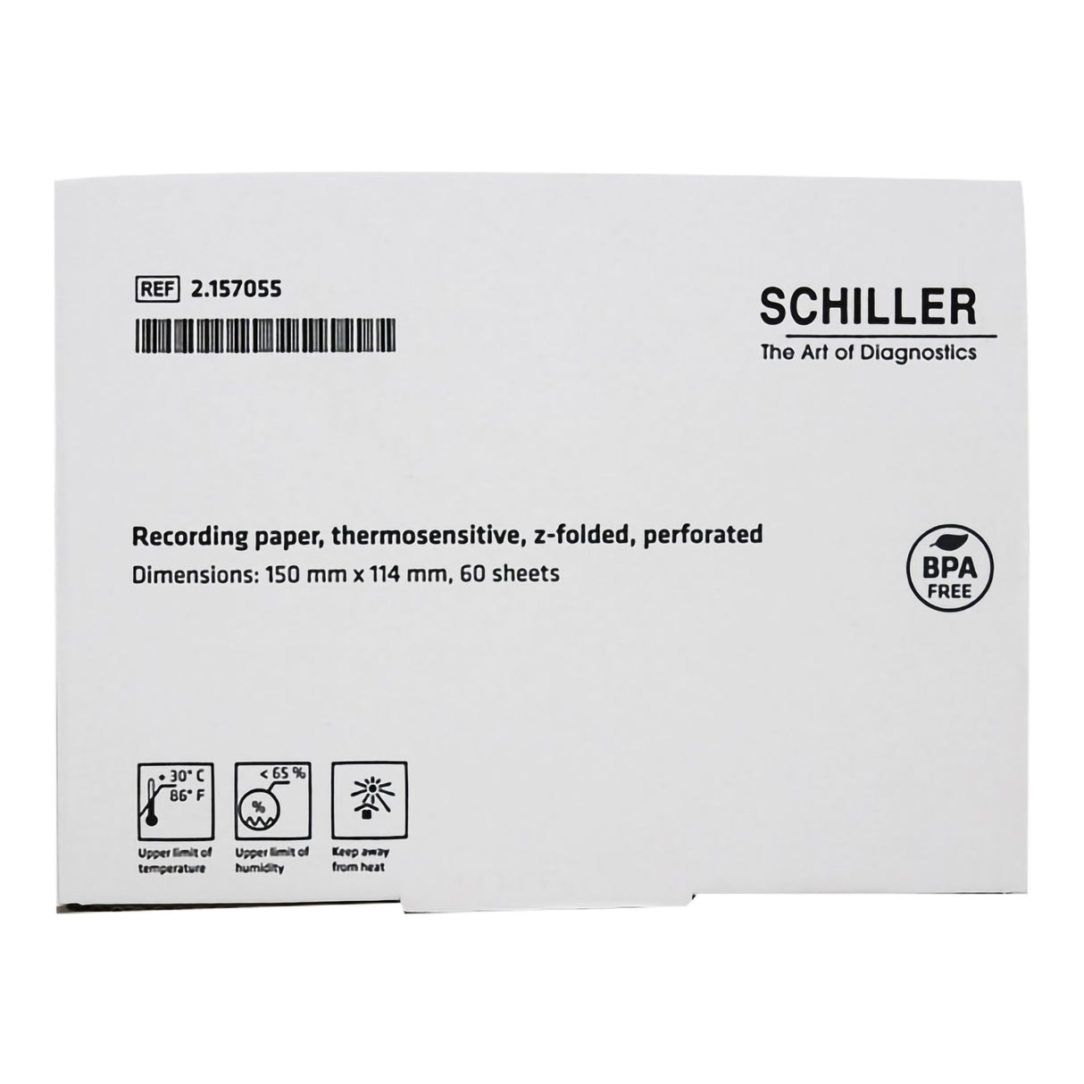 Recording Chart Paper Shiller Z-Fold Red Grid - BeHope