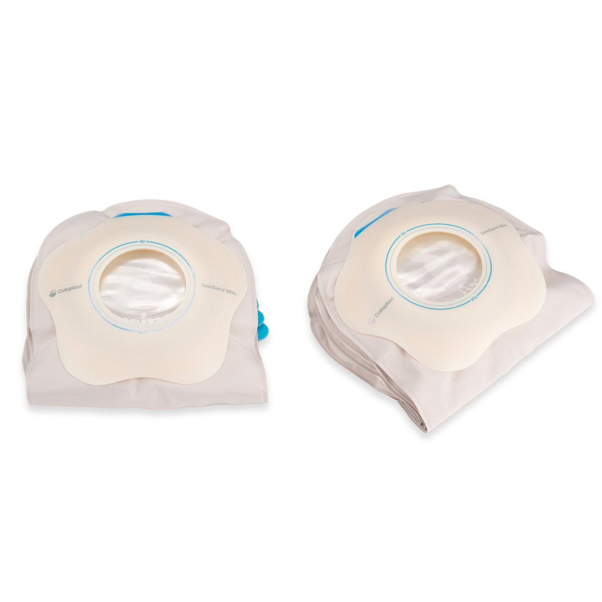 Ostomy Pouch SenSura® Mio Concave One-Piece System 11 Inch Length, Maxi Convex, Pre-Cut 2 Inch Stoma Drainable - BeHope