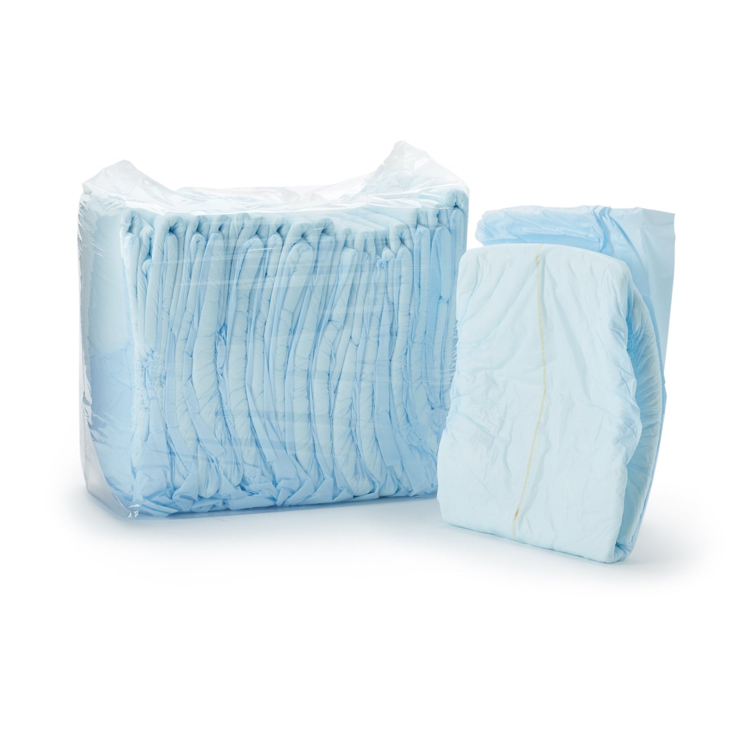 Unisex Adult Incontinence Brief Wings™ Plus Large Disposable Heavy Absorbency - BeHope