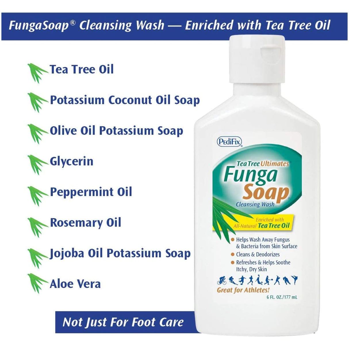 Soap Tea Tree Ultimates® FungaSoap® Liquid 13.5 oz. Bottle Scented - BeHope