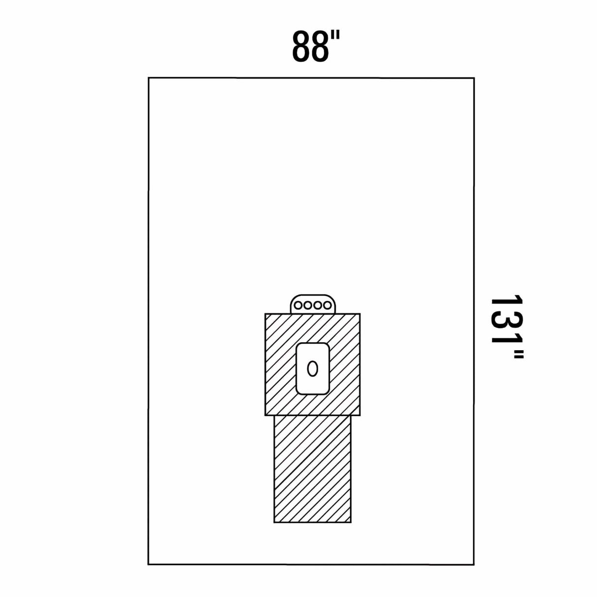 Orthopedic Drape Lower Extremity Drape 88 W X 131 L Inch Sterile - BeHope