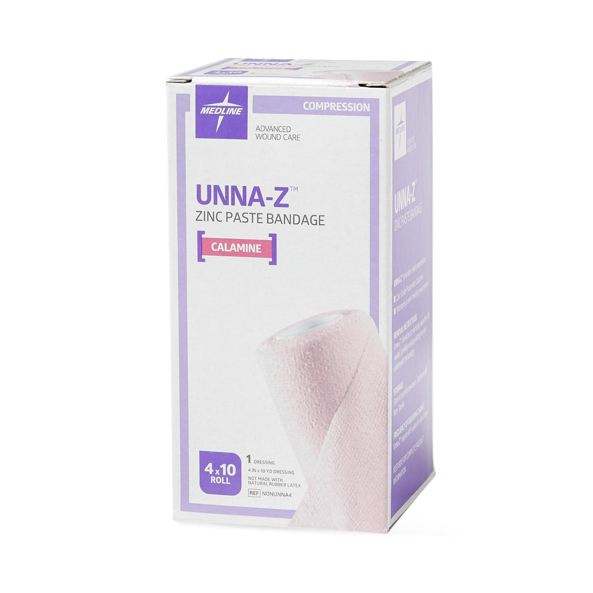 Unna Boot Unna-Z™ Zinc Oxide / Calamine 4 Inch X 10 Yard - BeHope