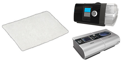 Cpap Filter Foam Disposable 4 Per Pack White No Tab - Behope