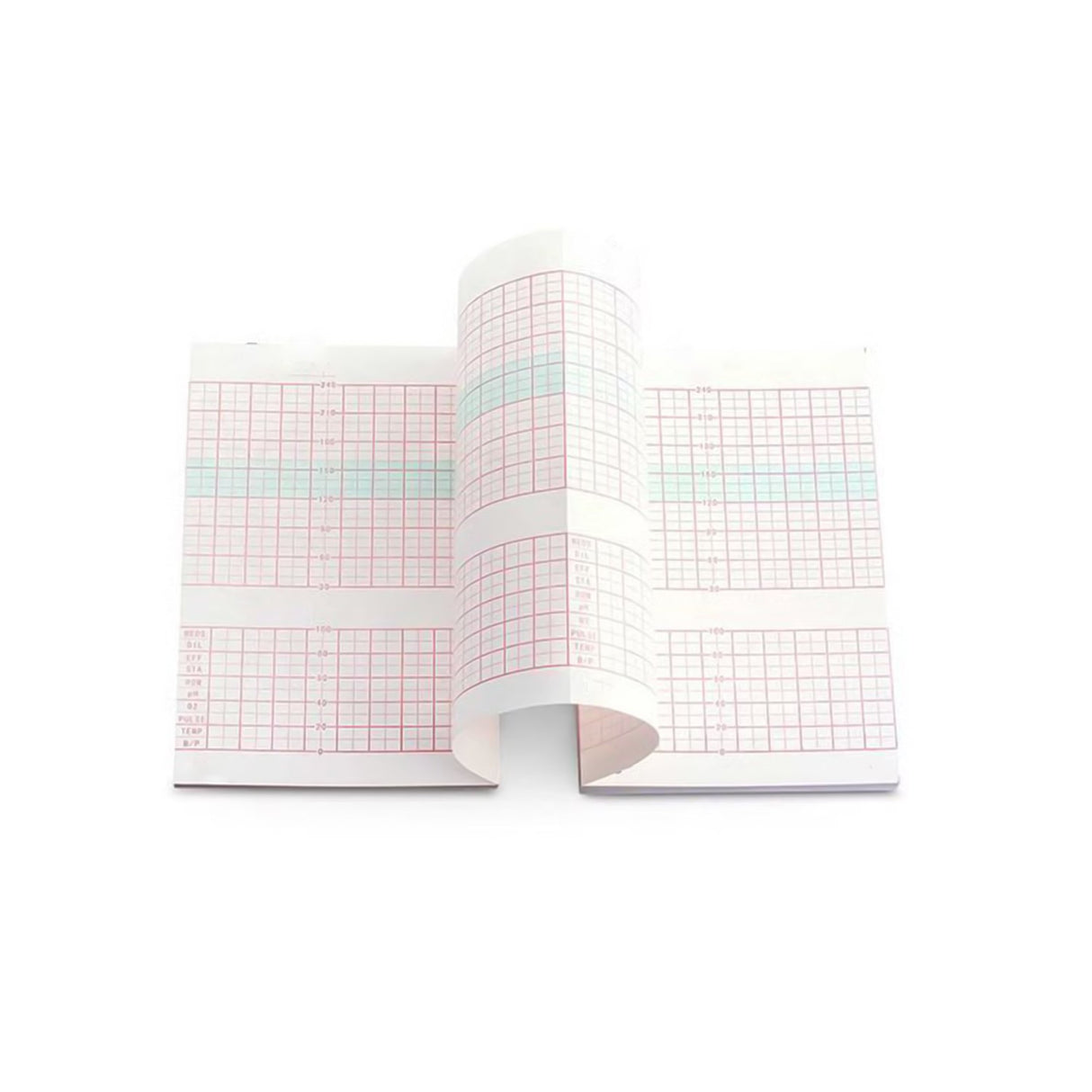 Recording Chart Paper Edan® Roll Red Grid - BeHope