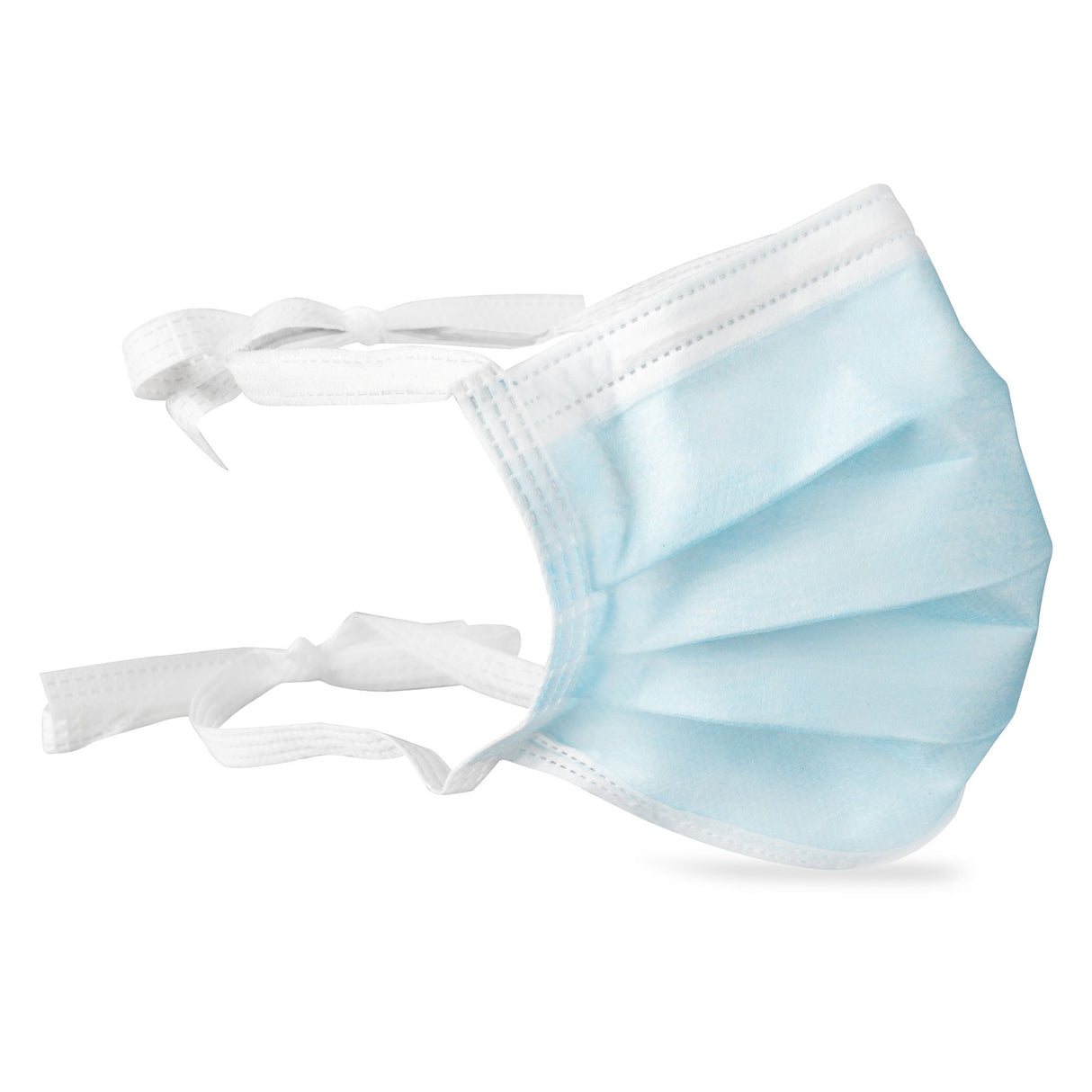 Surgical Mask Dukal® ASTM Level 1 Tie Closure One Size Fits Most - BeHope