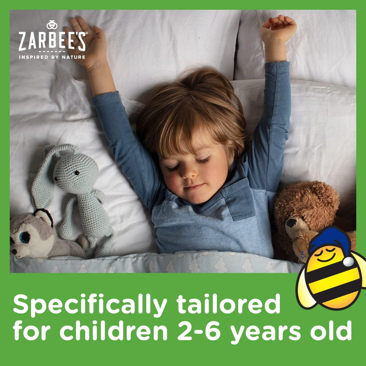 Children's Cold and Cough Relief Zarbee's® Cough Syrup + Mucus 6 g Strength Syrup 4 oz. - BeHope