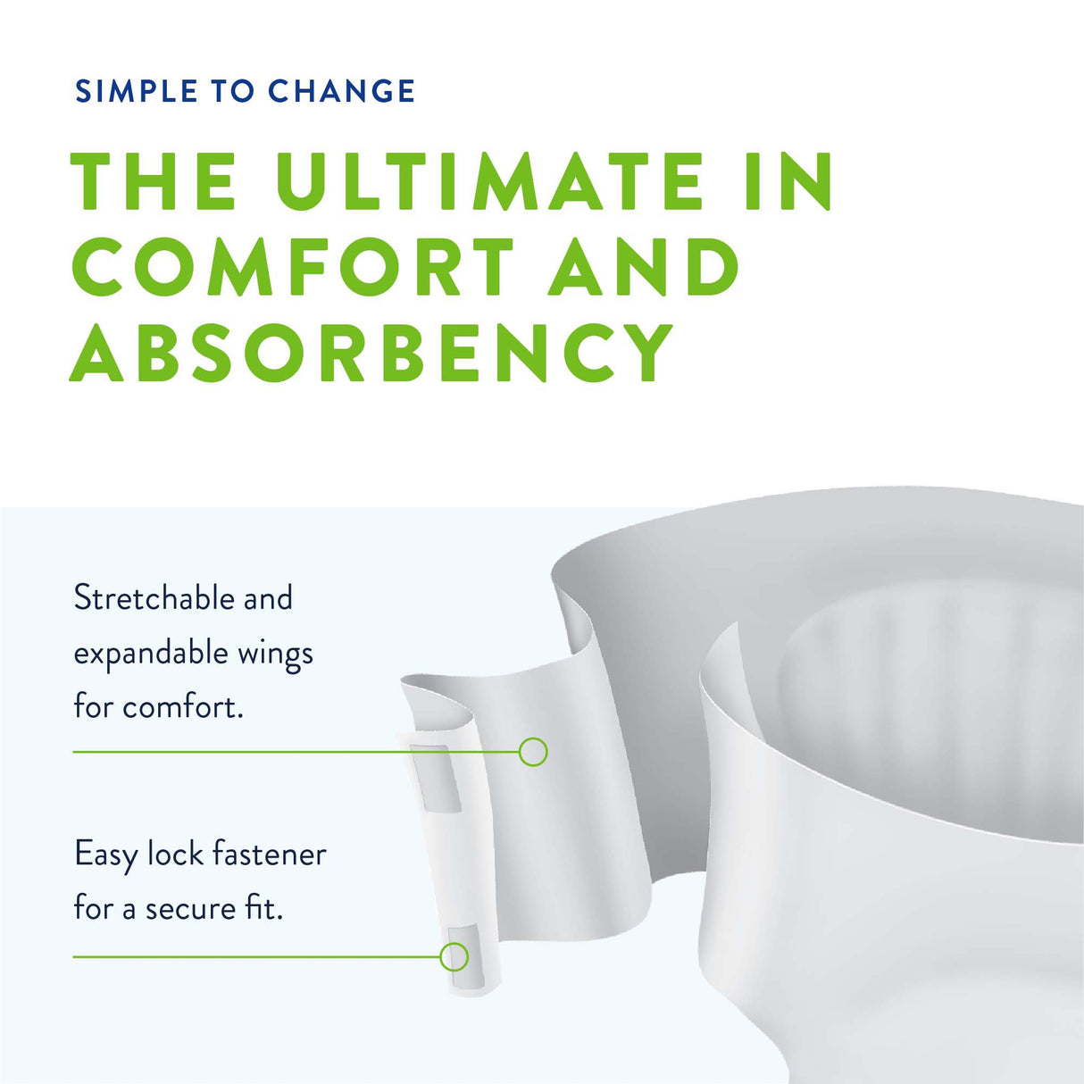 Unisex Adult Incontinence Brief Prevail® Bariatric Bariatric Size A Disposable Heavy Absorbency - BeHope