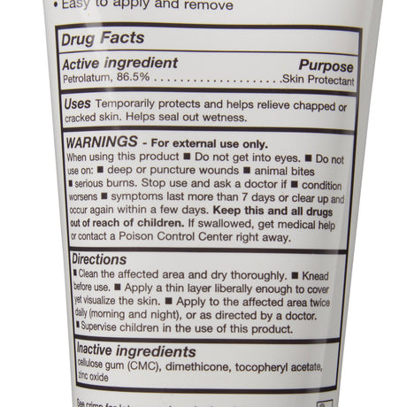 Skin Protectant with CMC Critic-Aid® Clear 6 oz. Tube Scented Ointment CHG Compatible - BeHope