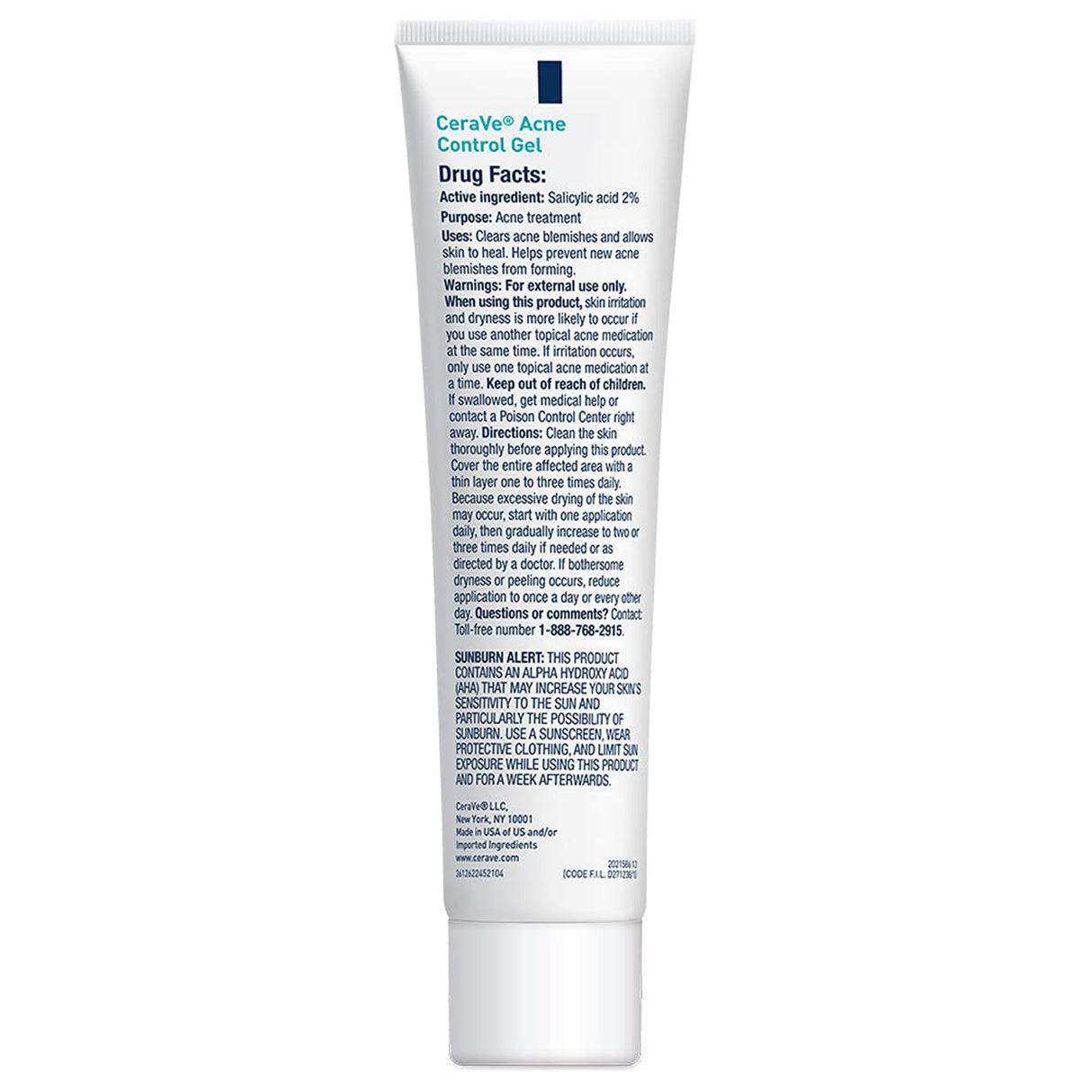 Acne Treatment CeraVe® Acne Control Gel 1.35 oz. Gel - BeHope
