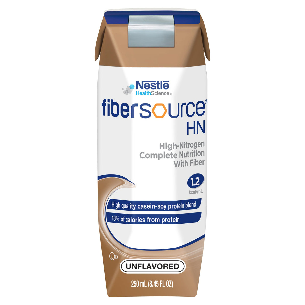 Tube Feeding Formula Fibersource® HN Unflavored Liquid 250 mL Carton - BeHope