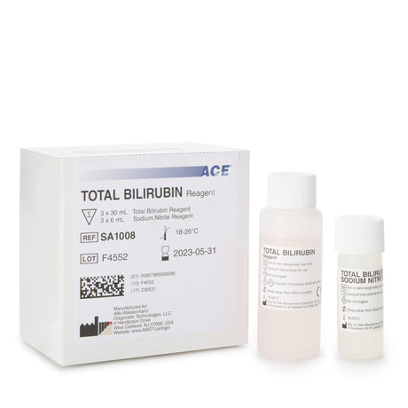 General Chemistry Reagent ACE® Total Bilirubin 300 Tests - BeHope