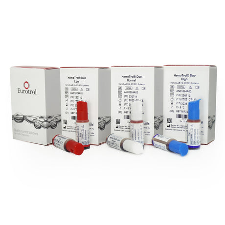 Assayed Control Hemotrol Duo Hemoglobin High Level 2 X 1 mL - BeHope