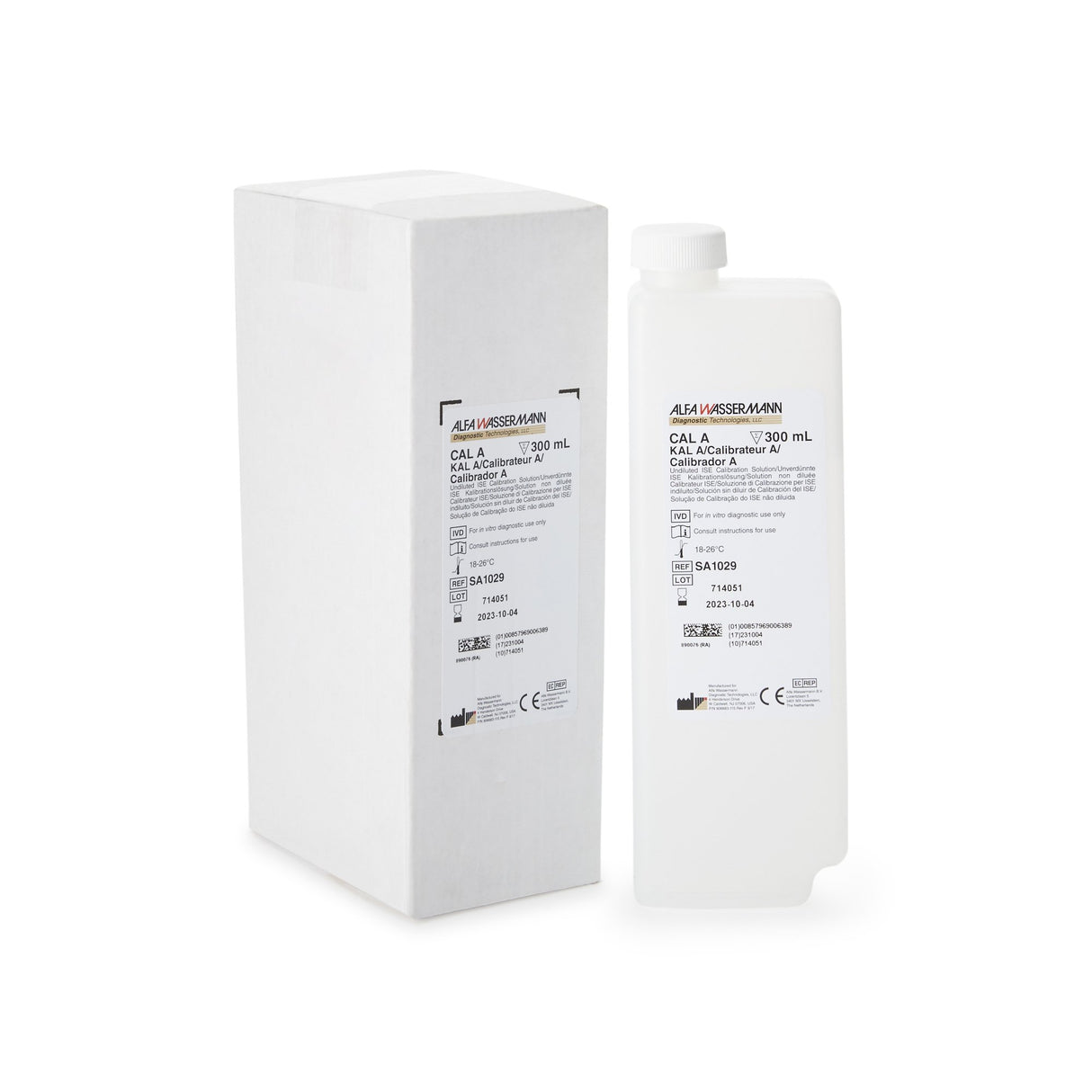 Calibrator ACE® CAL A 3 X 300 mL For ACE ISE Analyzers - BeHope