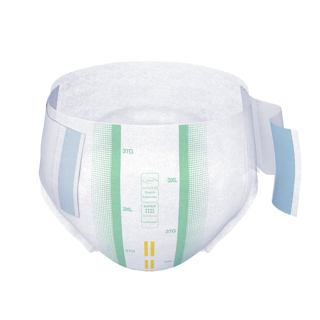 Unisex Adult Incontinence Brief TENA ProSkin Stretch™ Super 3X-Large Disposable Heavy Absorbency - BeHope