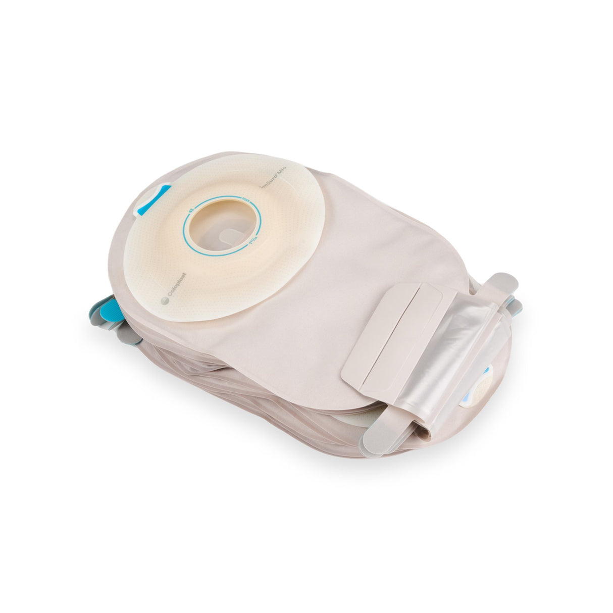 Ostomy Pouch SenSura® Mio Convex One-Piece System 11 Inch Length, Maxi Convex Light, Pre-Cut 1-1/4 Inch Stoma Drainable - BeHope