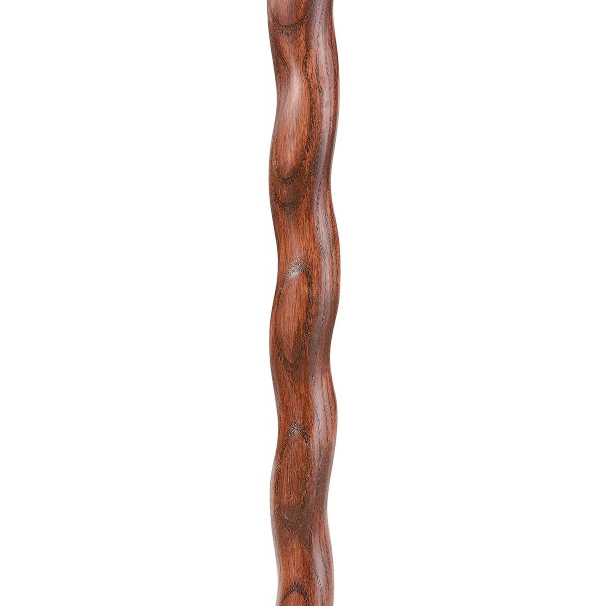 Walking Stick Brazos™ Twisted HitchHiker Wood 55 Inch Height Red Oak - BeHope