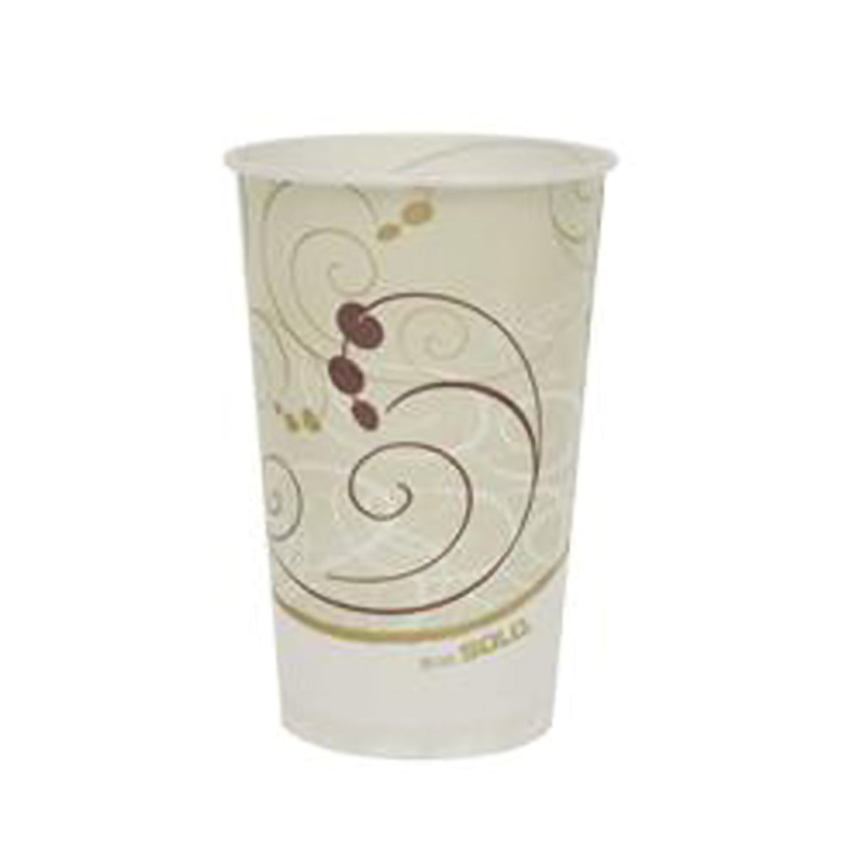 Drinking Cup Solo® 16 oz. Symphony® Print Wax Coated Paper Disposable - BeHope