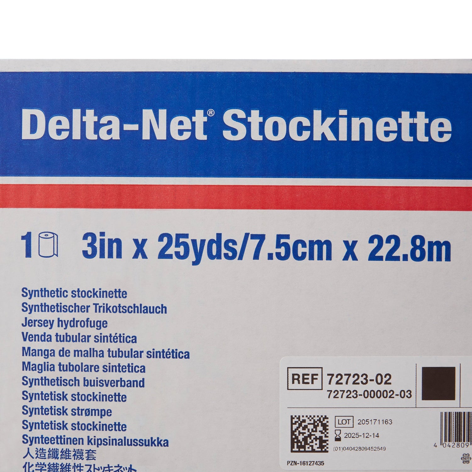 Stockinette Tubular Delta-Net® 3 Inch X 25 Yard Synthetic NonSterile - BeHope