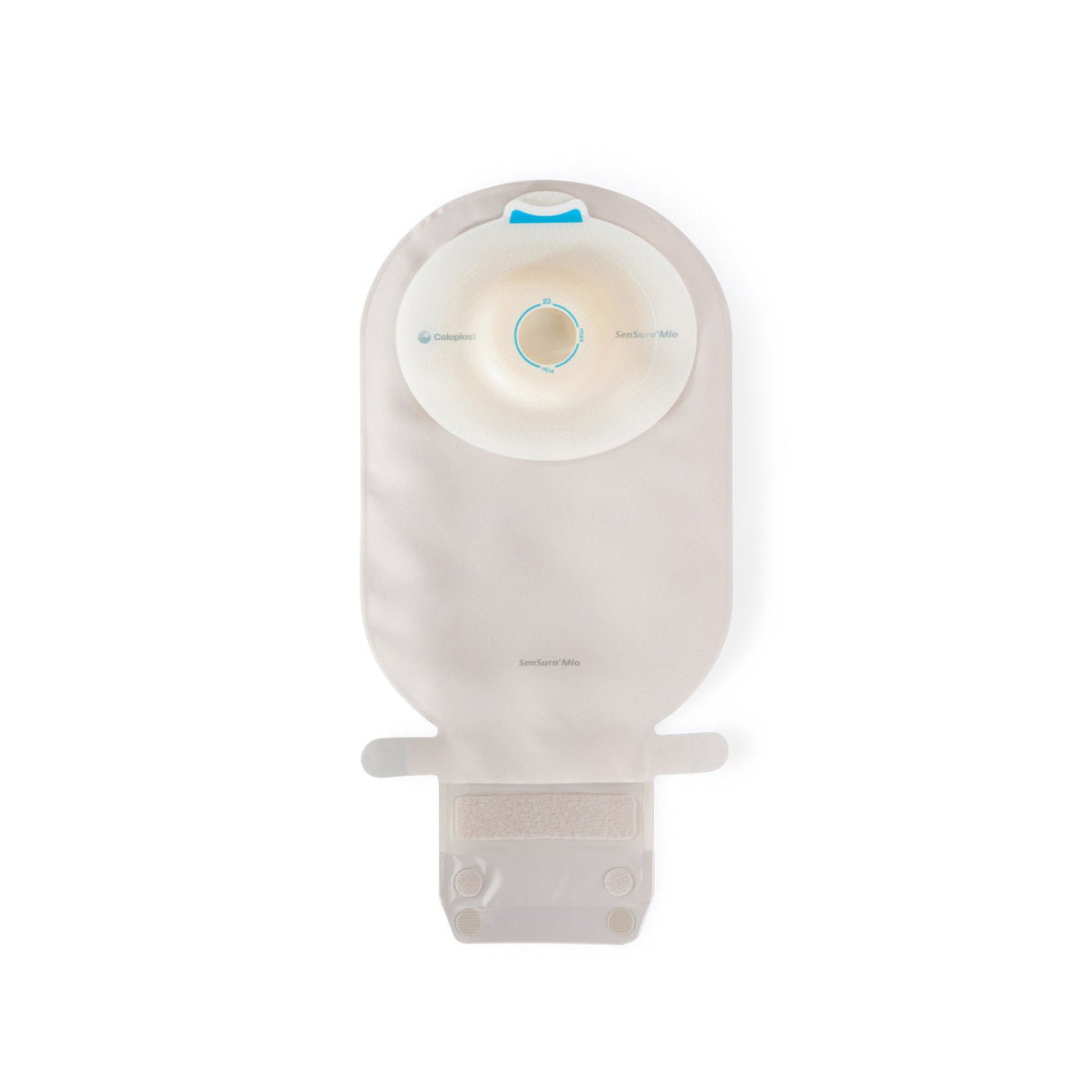 Ostomy Pouch SenSura® Mio Convex One-Piece System 11 Inch Length, Maxi Convex Light, Pre-Cut 1 Inch Stoma Drainable - BeHope