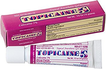 Topical Pain Relief Topicaine 5% Strength Lidocaine Topical Gel 10 Gram - BeHope