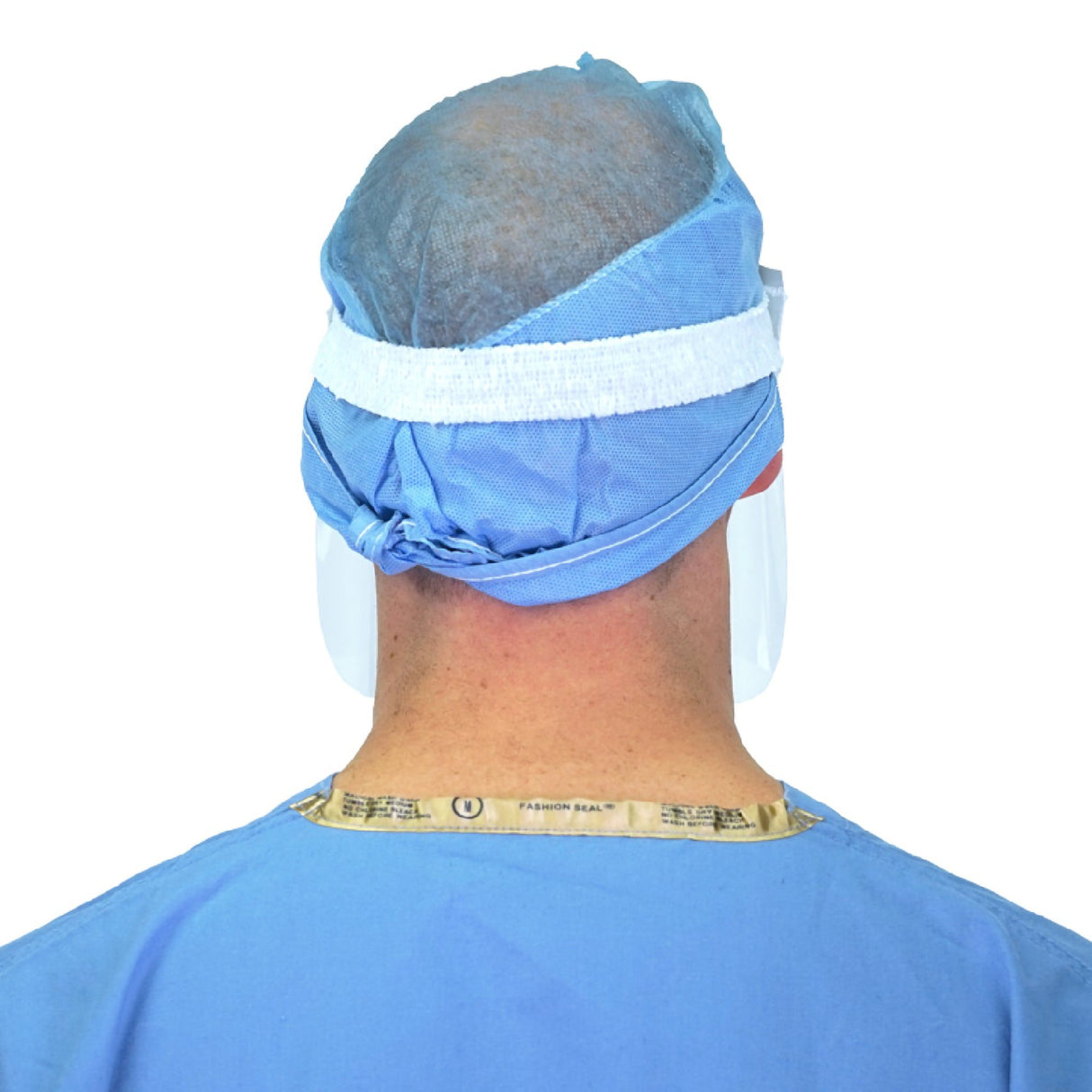 Face Shield Halyard One Size Fits Most 3/4 Length Anti-fog Disposable NonSterile - BeHope