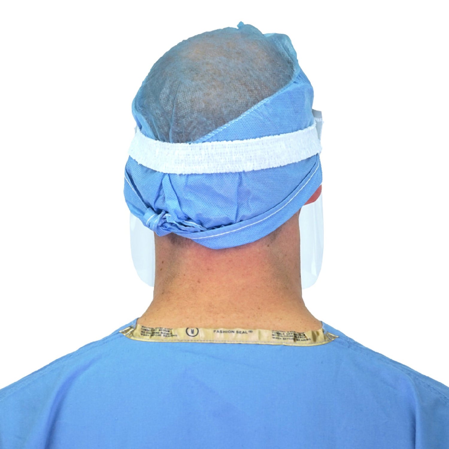 Face Shield Halyard One Size Fits Most 3/4 Length Anti-fog Disposable NonSterile - BeHope