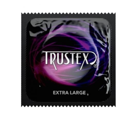 Condom Trustex® Lubricated X-Large 1,000 per Case - BeHope