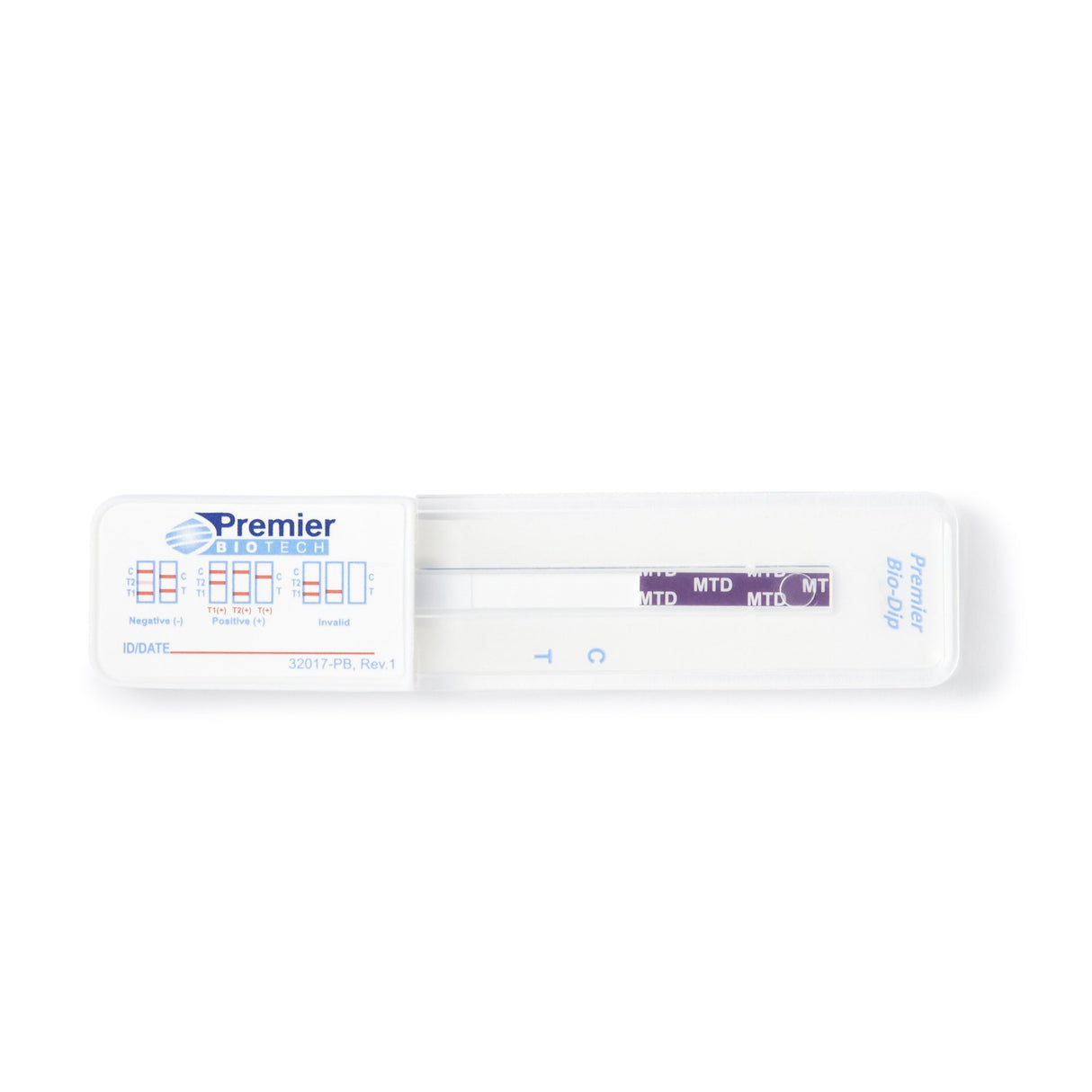 Drugs of Abuse Test Kit Premier Bio-Dip Methadone (MTD) 25 Tests CLIA Waived - BeHope