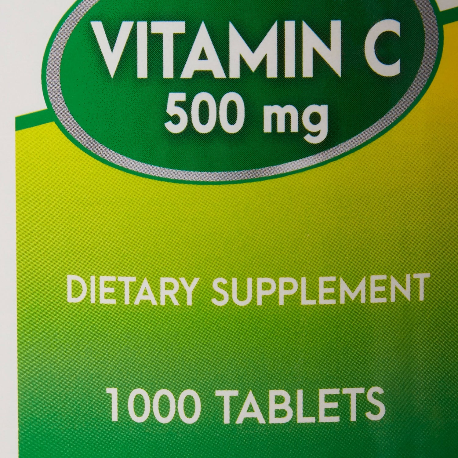Vitamin C Supplement Geri-Care® Ascorbic Acid 500 mg Strength Tablet 1,000 per Bottle - BeHope