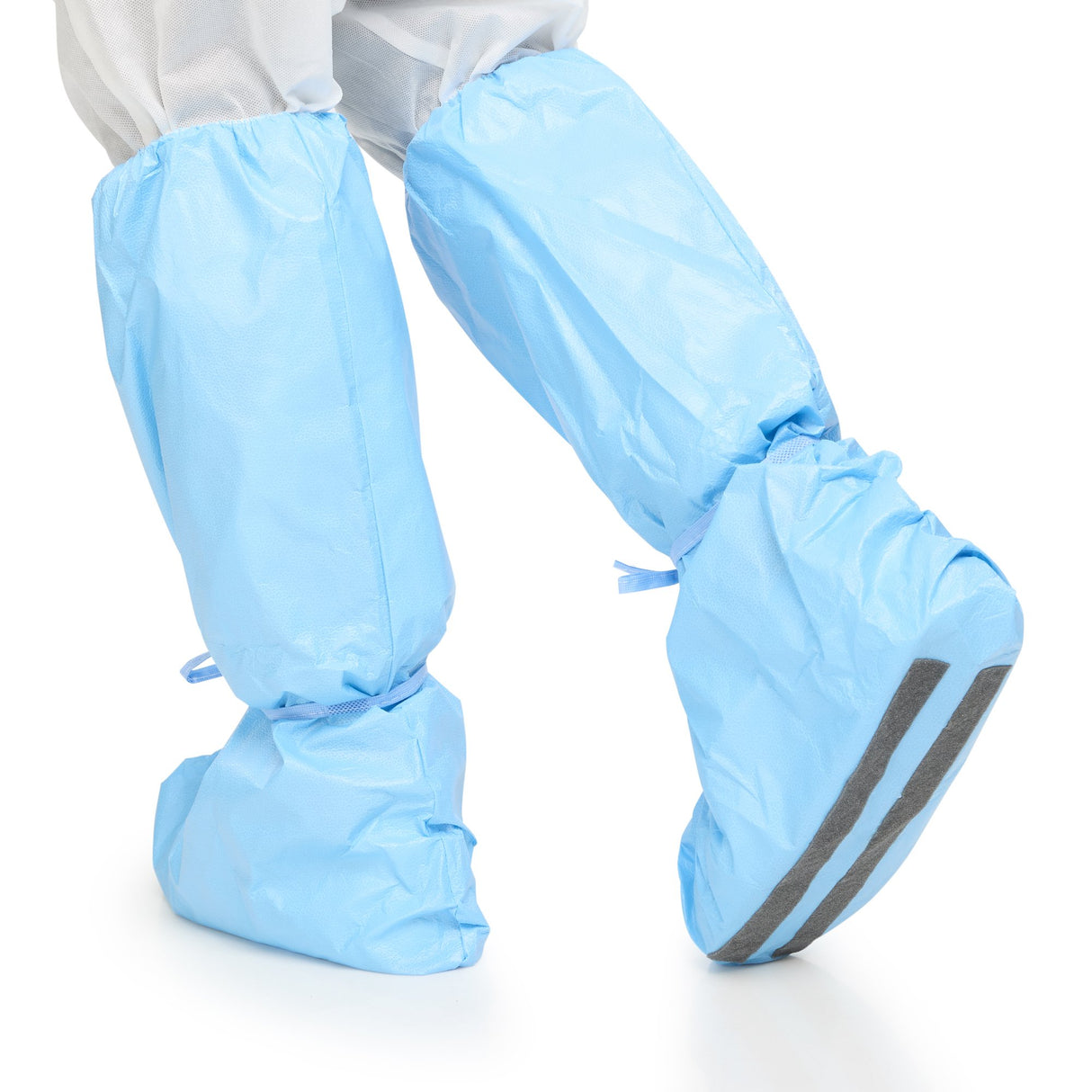 Boot Cover Hi Guard® X-Large Knee High Nonskid Sole Blue NonSterile - BeHope