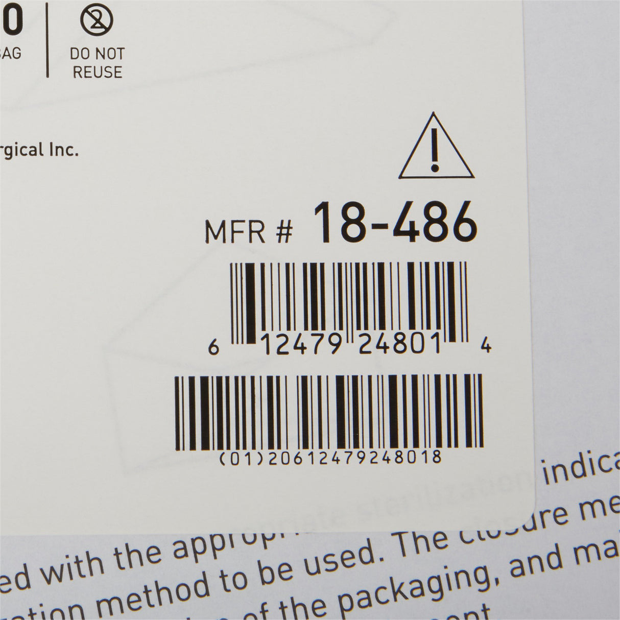 McKesson Sterilization Wrap Blue 15 X 15 Inch Single Layer Cellulose Steam / EO Gas - BeHope