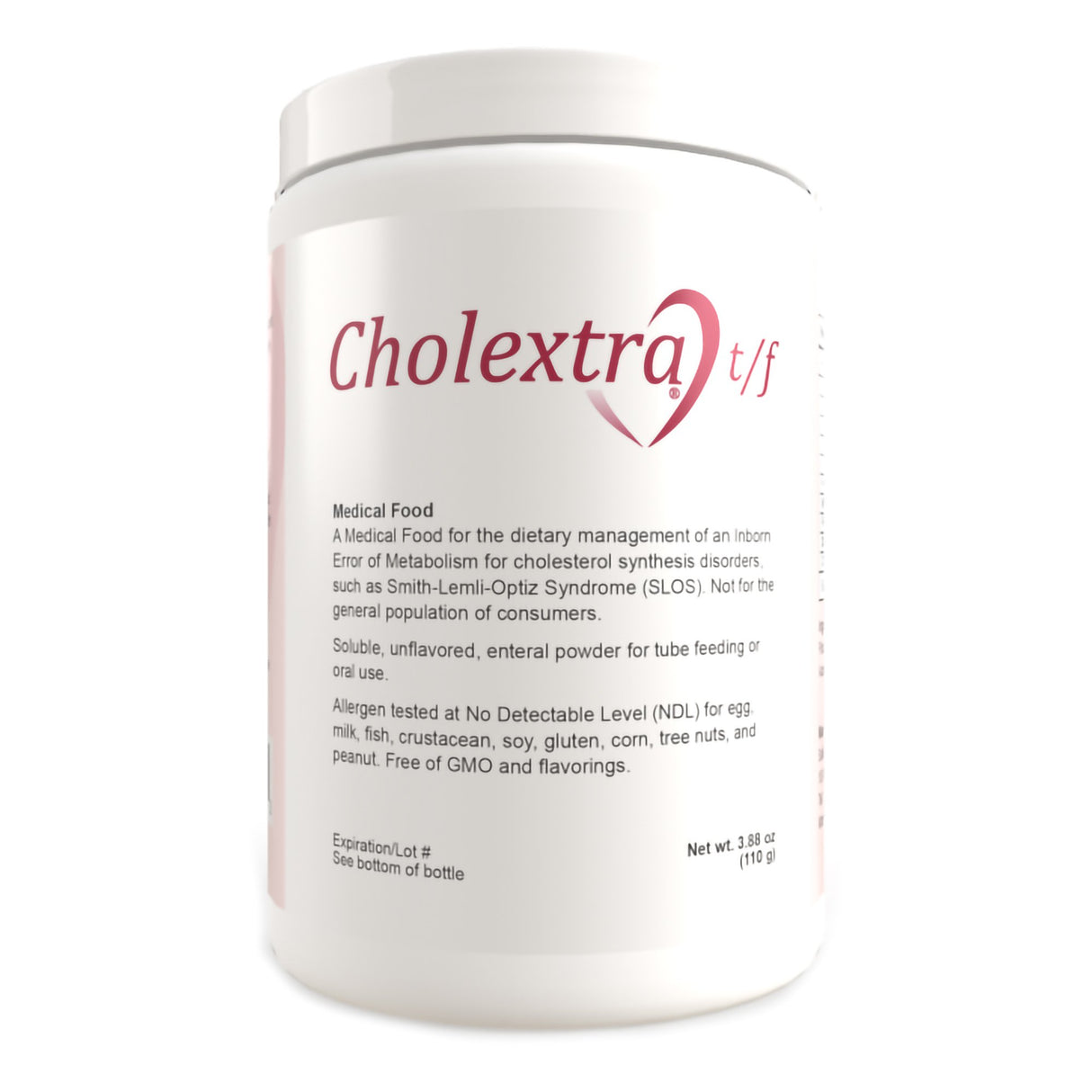 Tube Feeding Formula Cholextra® t/f Unflavored Powder 110 Gram Jar - BeHope