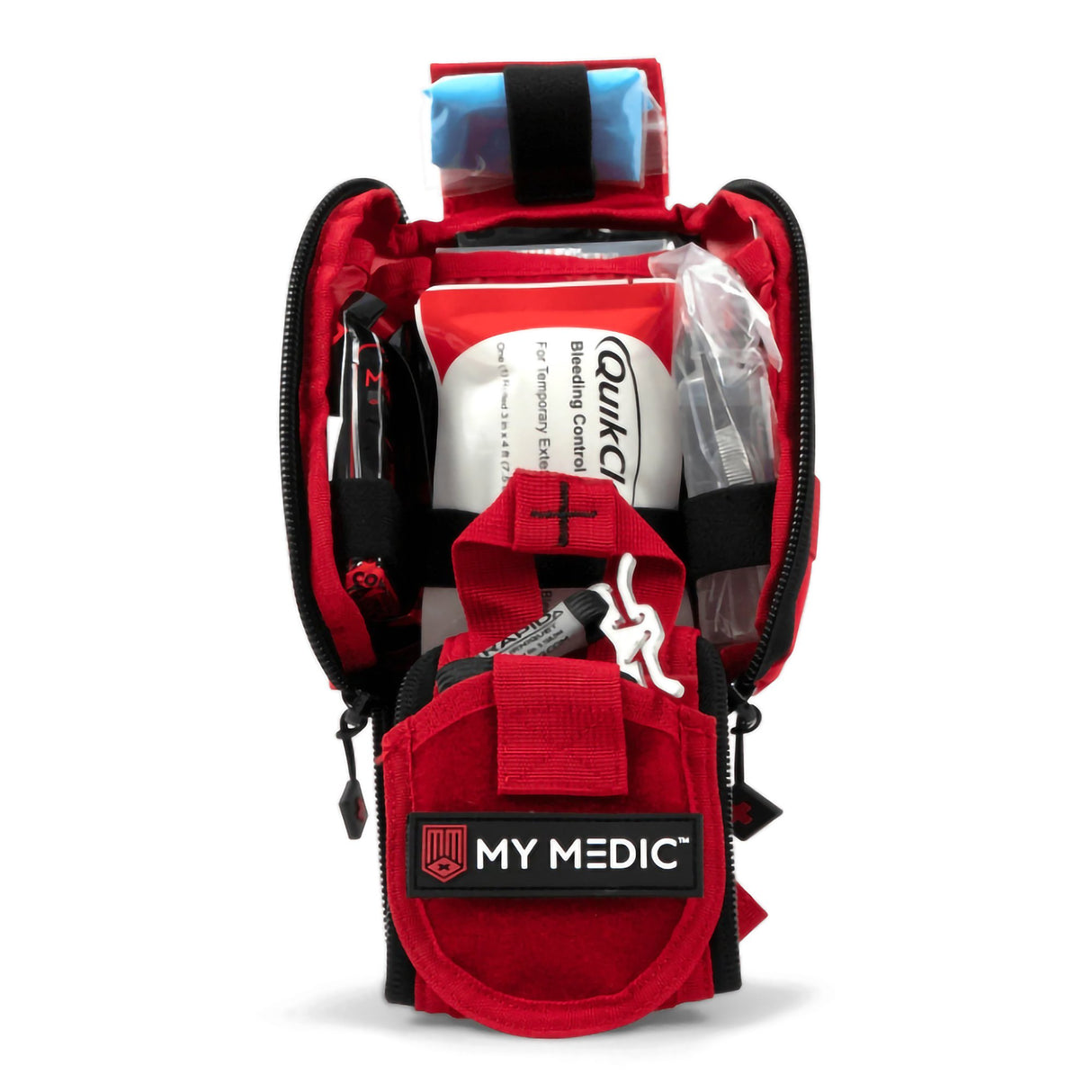Trauma First Aid Kit My Medic™ TFAK Red Nylon Bag - BeHope