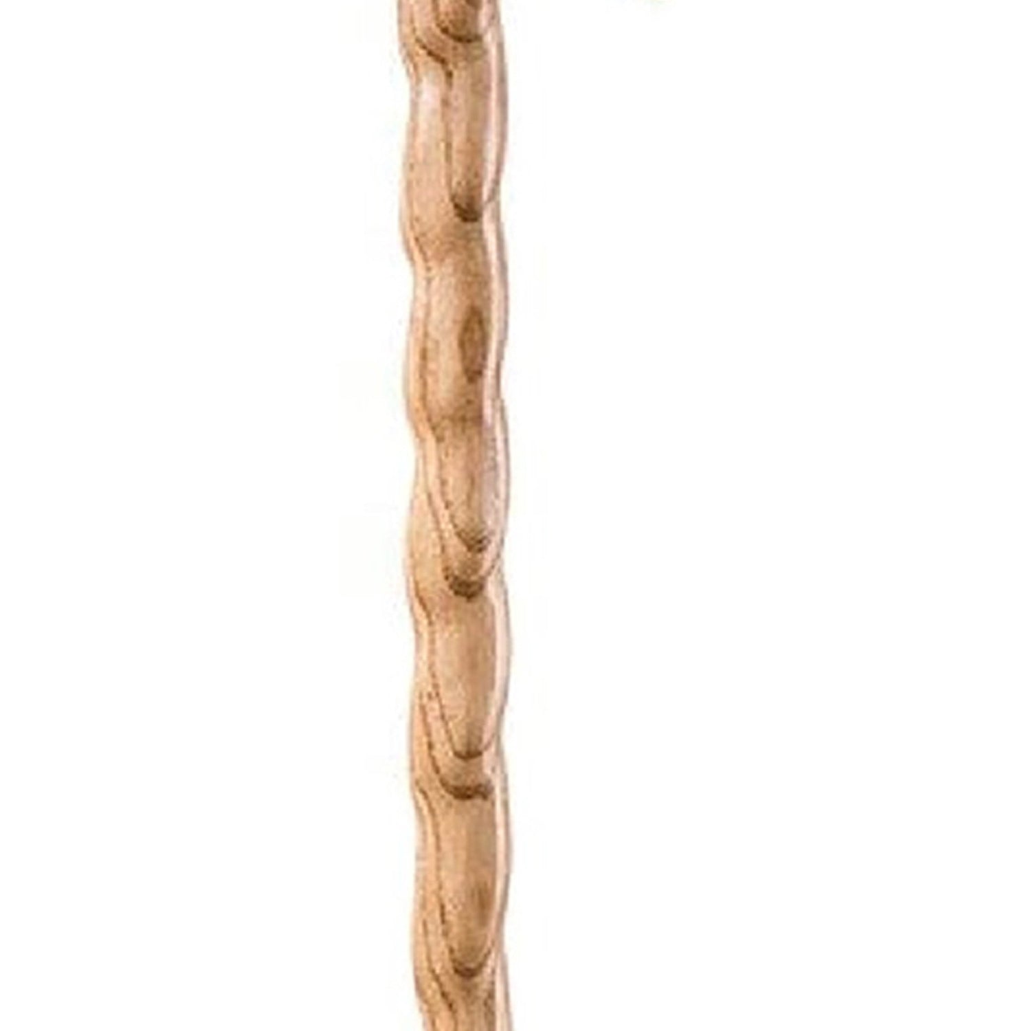 Walking Stick Brazos™ Twisted HitchHiker Wood 58 Inch Height Tan Oak - BeHope
