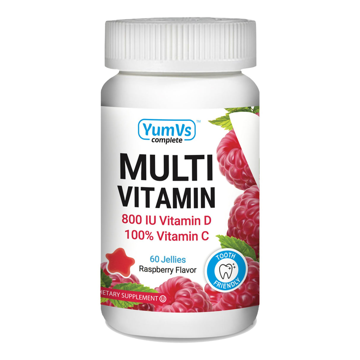 Multivitamin Supplement YumV's™ Gummy 60 per Bottle - BeHope