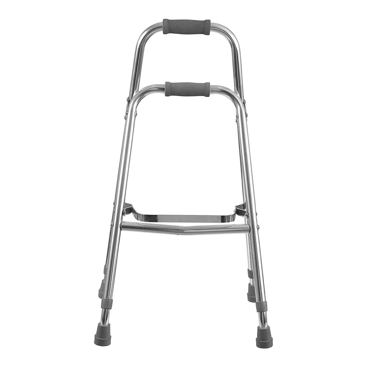 Side Step Folding Walker DMI Hemi Aluminum Frame 250 lbs, Weight Capacity 30 ro 35 Inch Height - BeHope