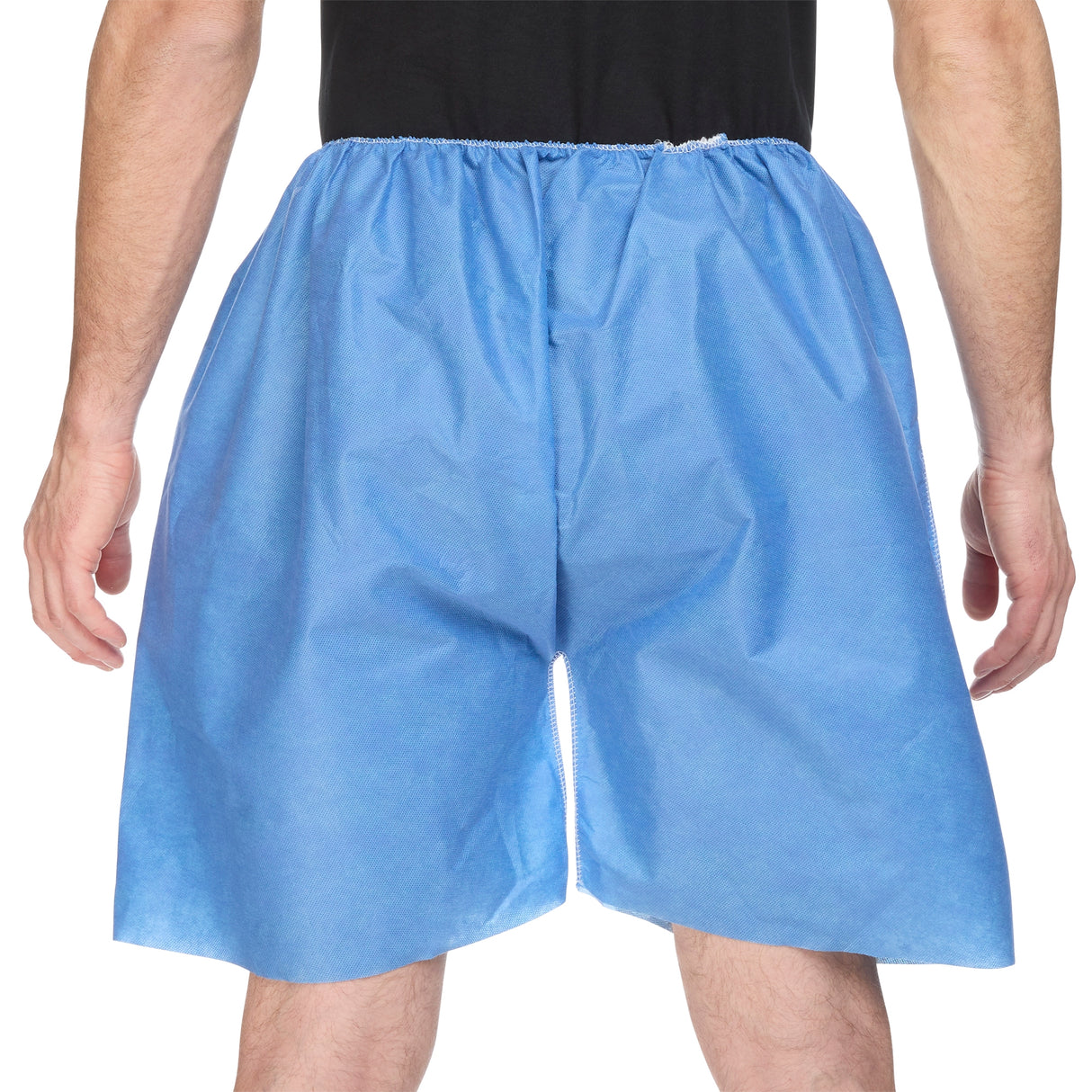 Exam Shorts Large Blue SMS Adult Disposable - BeHope