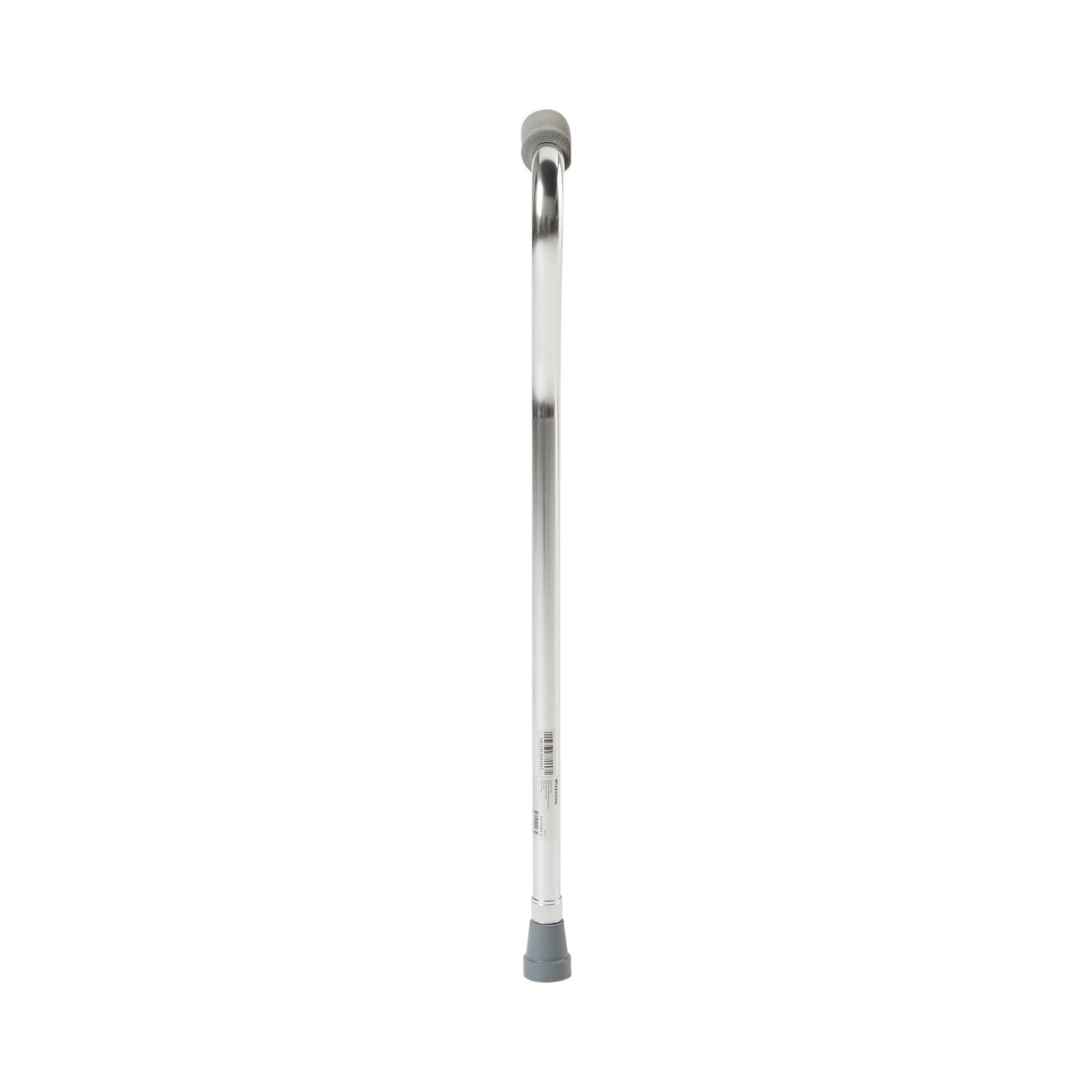 Offset Cane McKesson Aluminum 30 to 39 Inch Height Silver - BeHope