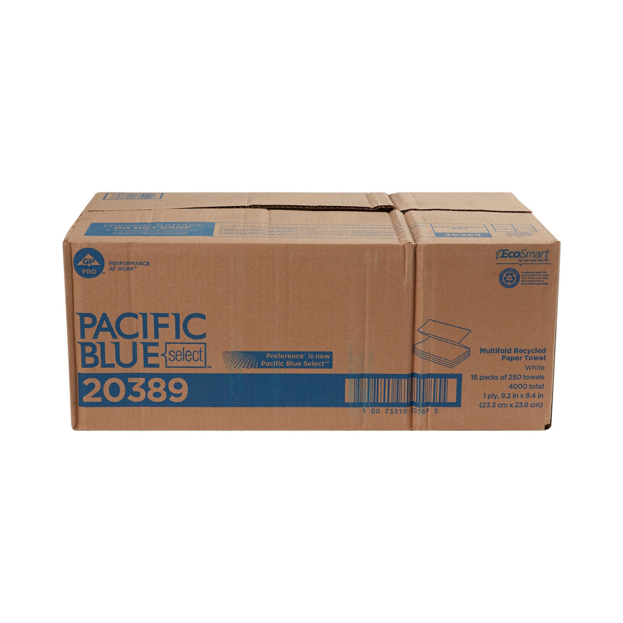 Paper Towel Pacific Blue Select™ Multi-Fold 9-1/5 X 9-2/5 Inch - BeHope