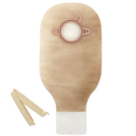 Ostomy Pouch New Image Two-Piece System 12 Inch Length 1-3/4 Inch Stoma Drainable - BeHope