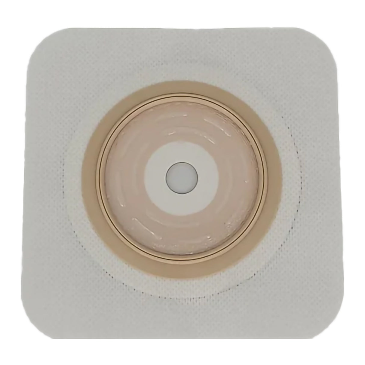 Ostomy Barrier Trim to Fit, Extended Wear Adhesive Tape Collar 57 mm Flange Red Code System Up to 1-3/4 Inch Opening 5 X 5 Inch - BeHope