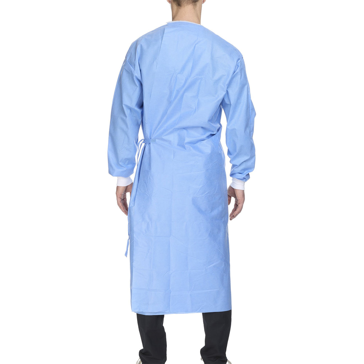 Non-Reinforced Surgical Gown with Towel McKesson X-Large Blue Sterile AAMI Level 3 Disposable - BeHope