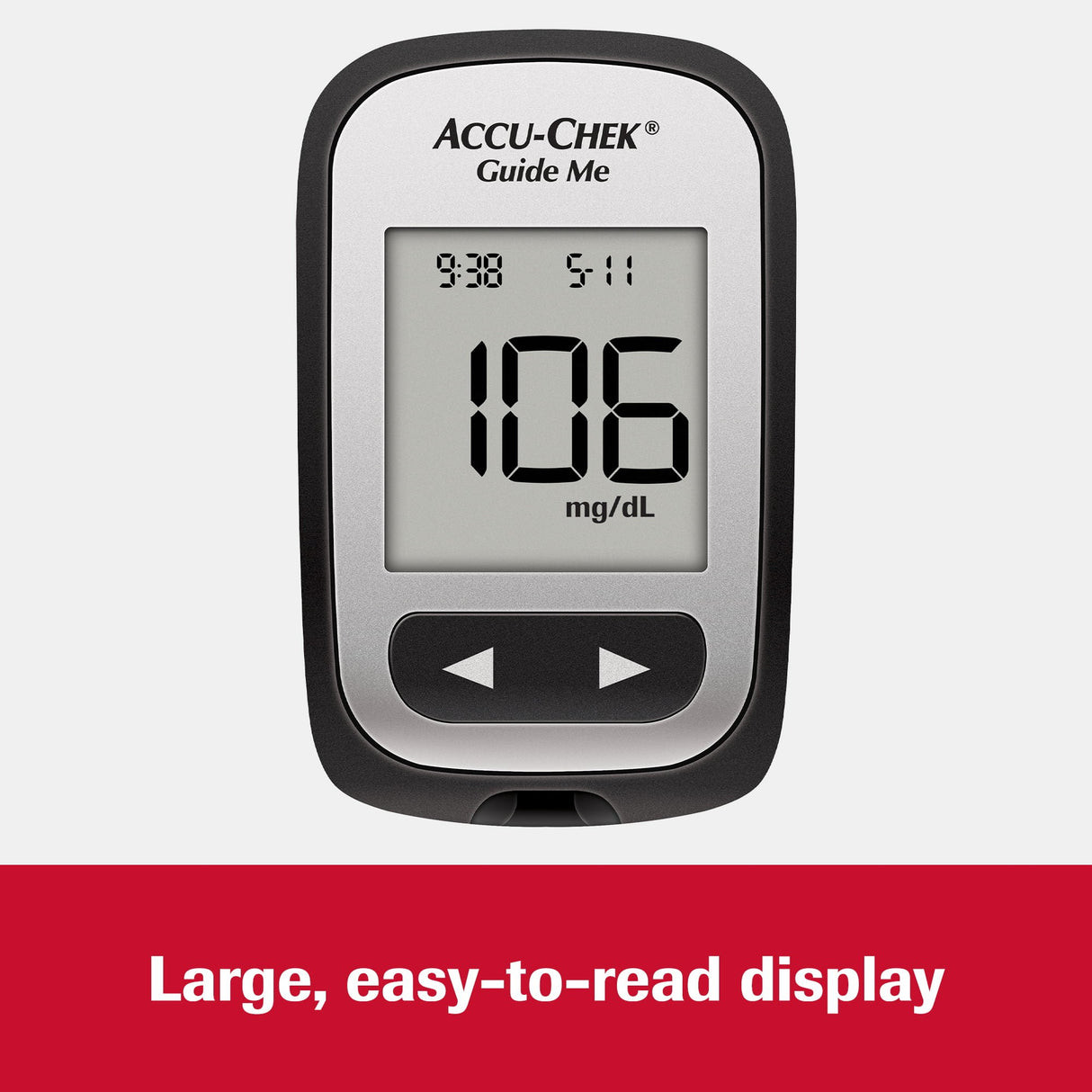 Blood Glucose Meter Accu-Chek® 4 Second Results Stores up to 30 Results No Coding Required - BeHope