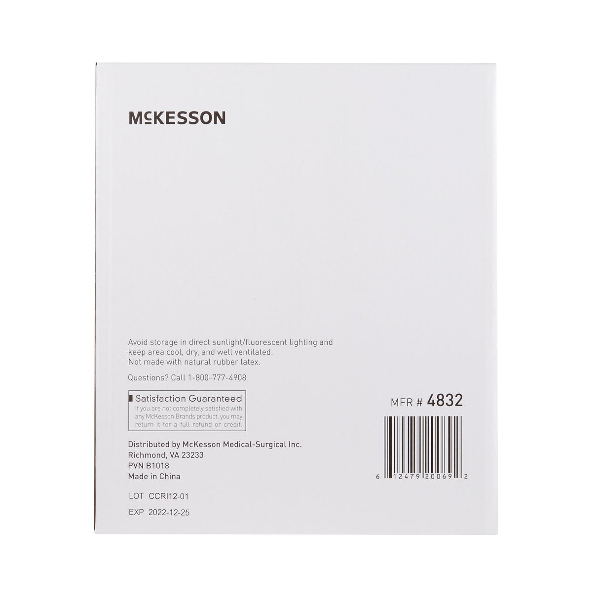 Oral Swab McKesson Untreated Foam Tip 1 per Pack - BeHope