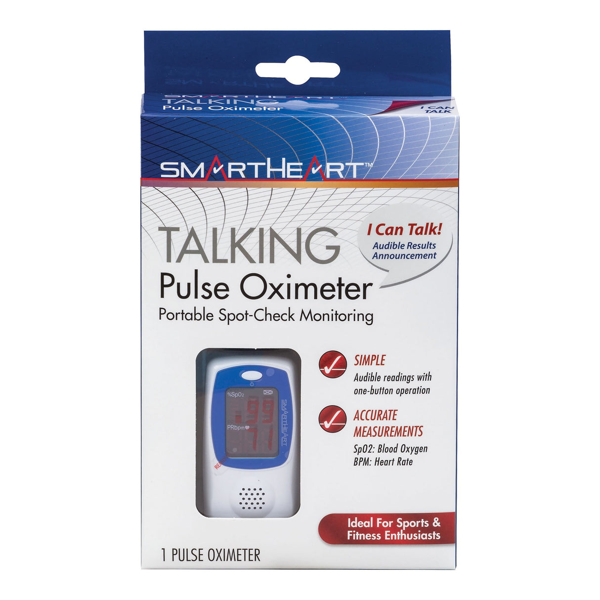 Fingertip Pulse Oximeter SmartHeart™ Adult - BeHope