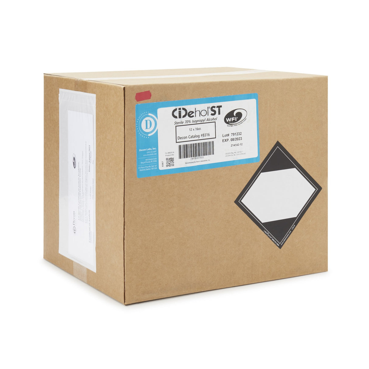 Surface Disinfectant Cleaner CiDehol® ST Alcohol Based Trigger Spray Liquid 16 oz. Bottle Alcohol Scent Sterile - BeHope