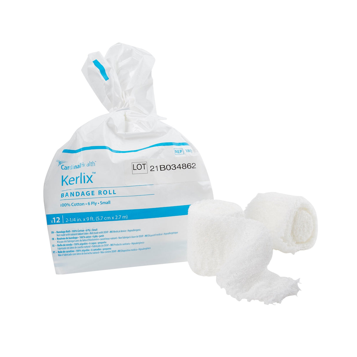 Fluff Bandage Roll Kerlix™ 2-1/4 Inch X 3 Yard 6-Ply NonSterile 12 per Pack - BeHope